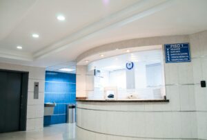 doctors office reception